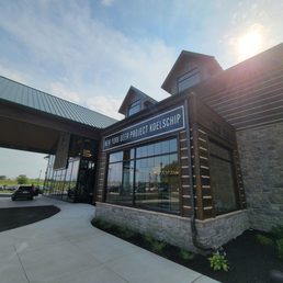 Exterior outside entrance of New York Beer Project - Orchard Park, New York Exterior outside entrance of New York Beer Project - Orchard Park, New York
