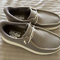 Casual, yet dressy slip-on shoes are just what I was looking for.
