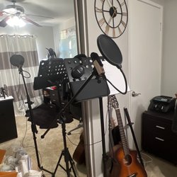 Brian Lin Voice Studio - My practice station