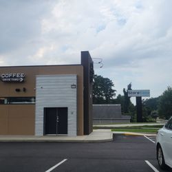 Outside