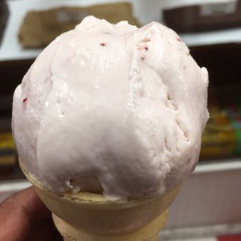 Shaw's San Francisco - Strawberry Ice Cream in a regular cone, Yum! - Candy Stores Near Me - San Francisco, California Shaw's San Francisco - Strawberry Ice Cream in a regular cone, Yum! - Candy Stores Near Me - San Francisco, California