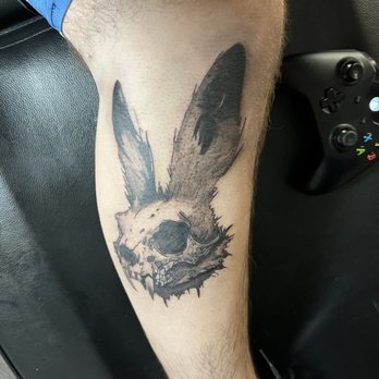 Cicada Ink - Gothic rabbit - Tattoo Near Me - Baton Rouge, Louisiana Cicada Ink - Gothic rabbit - Tattoo Near Me - Baton Rouge, Louisiana
