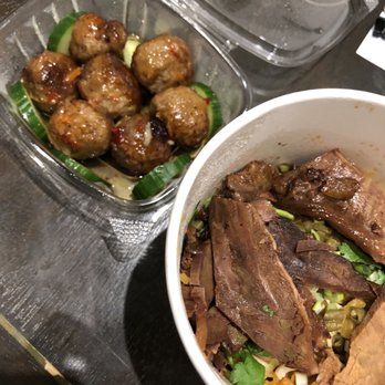 Wuhan Noodle 1950 - Beef Meatballs & Dry Beef Noodles - Noodles Near Me - Markham, Ontario