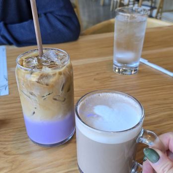 Garden's Gate Cafe - Ube lattes - get the hot with espresso - Breakfast & Brunch Near Me - San Jose, California Garden's Gate Cafe - Ube lattes - get the hot with espresso - Breakfast & Brunch Near Me - San Jose, California