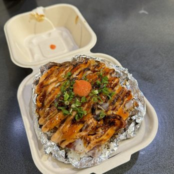 Ocean Taste - Torched Mentaiko Spicy Ahi bowl - Poke Near Me - Honolulu, Hawaii