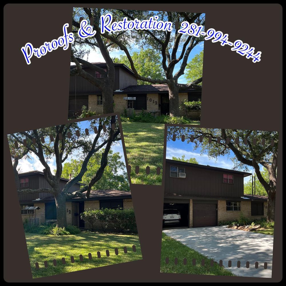 Slide of ProRoofs and Restoration