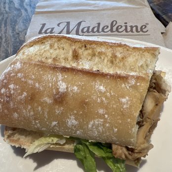 la Madeleine - This is a chicken, Caesar sandwich and delicious! - Cafes Near Me - Houston, Texas la Madeleine - This is a chicken, Caesar sandwich and delicious! - Cafes Near Me - Houston, Texas
