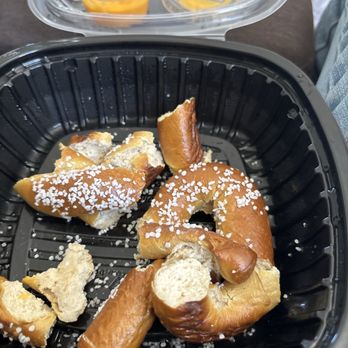 eegee's - This pretzel is mostly uneditable. It's hard as a rock from being over microwaved. - Sandwiches Near Me - Tucson, Arizona eegee's - This pretzel is mostly uneditable. It's hard as a rock from being over microwaved. - Sandwiches Near Me - Tucson, Arizona