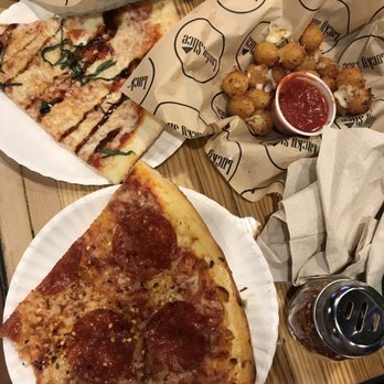 Lucky Slice Pizza - Logan - Pepperoni, Marghie, and the mot-z ball-z - Pizza Near Me - Logan, Utah