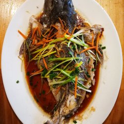 Cafe Gusto - 2019.12.16. Steamed New Zealand Blue Cod $68 @ Gusto (Ding-Dian 168)