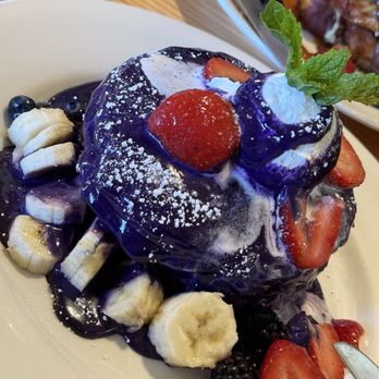 Denica's Real Food Kitchen - Ube Pancakes - Breakfast & Brunch Near Me - Castro Valley, California