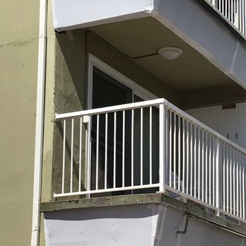 Surfer Beach Hotel - Exterior of building taped together - San Diego, CA
