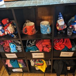 June's Cafe - Gift shop at checkout.