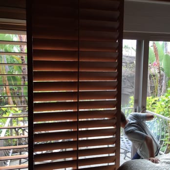 Humphreys Half Moon Inn - Our dark view with blinds that roll - San Diego, CA