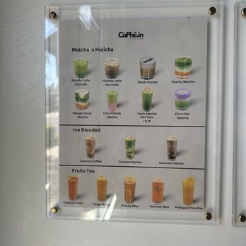 CaPhein  Coffee - Menu - Coffee & Tea Near Me - Austin, Texas