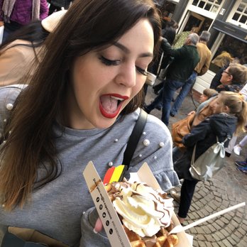 Chez Albert - IG: whatschriseating - Waffles Near Me - Bruges, VWV Chez Albert - IG: whatschriseating - Waffles Near Me - Bruges, VWV