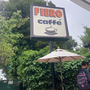 Fiero Caffe - Front of caffe and their sign. - Coffee & Tea Near Me - San Mateo, California Fiero Caffe - Front of caffe and their sign. - Coffee & Tea Near Me - San Mateo, California