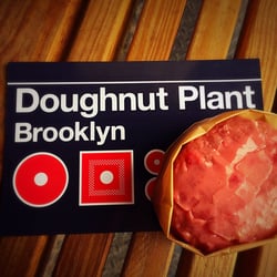 Doughnut Plant - Doughnut Plant's Strawberry with Creme Filling (Doughseed)