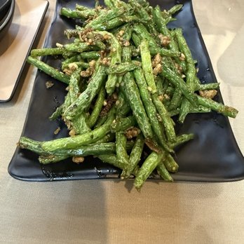 Dumpling World - Garlic green beans - Chinese Near Me - Everett, Washington