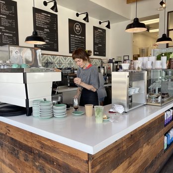 Cafe Smitten - 8/18/22 - vantage point of the barista counter - Coffee & Tea Near Me - Bakersfield, California