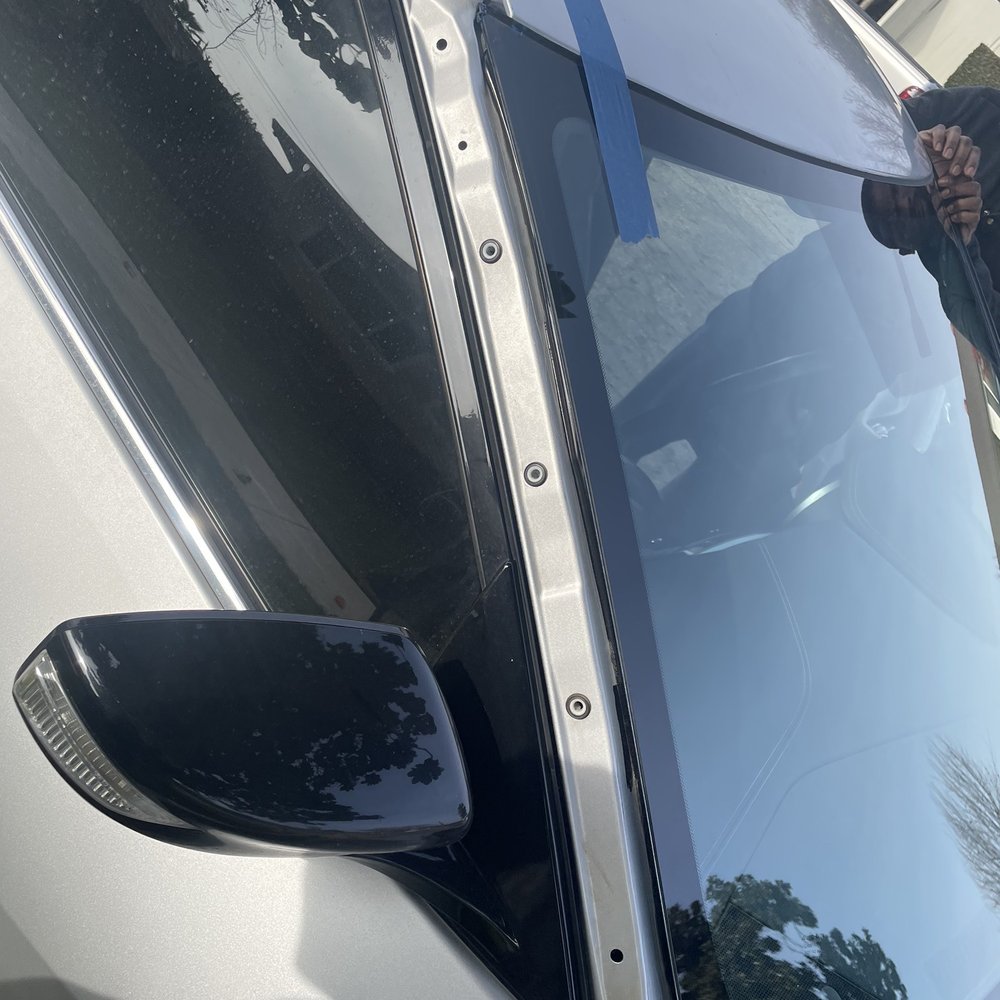 The side panel that flew off my vehicle