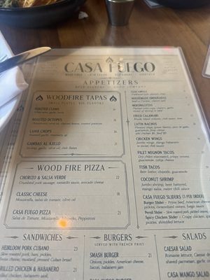 Menu photo 1 Casa Fuego Yonkers, NY Menu photo 1 Casa Fuego Yonkers, NY