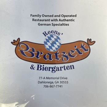 Bratzeit - Menu cover as of our 11/30/24 visit. - German Near Me - Dahlonega, Georgia Bratzeit - Menu cover as of our 11/30/24 visit. - German Near Me - Dahlonega, Georgia