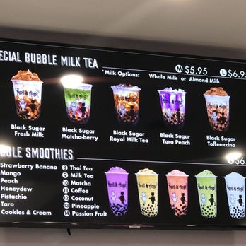 Devil & Angel Desserts - Milk tea and smoothie menu - Bubble Tea Near Me - Concord, California