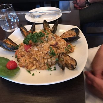 Il Picchio Restaurang - Risotto with mussels - Italian Near Me - Stockholm, Alberta