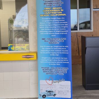 Dwight's Beach Concession - Bike Rentals Near Me - Huntington Beach, California
