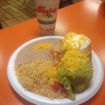 Beto's - $8.99 chimichanga meal. Wow! - Mexican Near Me - Bountiful, Utah