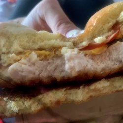 McDonald's - Pink, Undercooked Crispy Chicken Sandwich