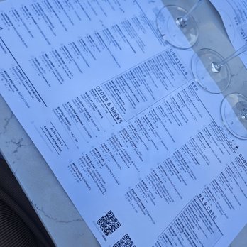 Sixty Vines - Overall menu must scan for food - New American Near Me - Charlotte, North Carolina