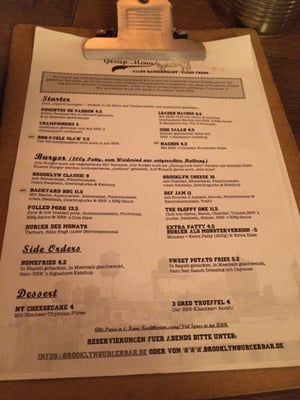 Menu photo 5 Brooklyn Burger Bar Hamburg, HH Menu photo 5 Brooklyn Burger Bar Hamburg, HH