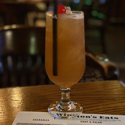Winston's English Pub & Grill - True North cocktail. Very good