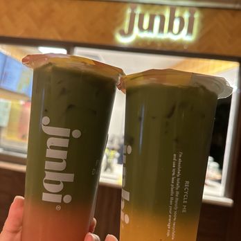 Junbi - Waikiki - Guava Matcha Fresca and Lilikoi Matcha Fresca - Coffee & Tea Near Me - Honolulu, Hawaii