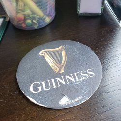Kelly And Carlos O'Bryan’s - Recycled drink coasters??