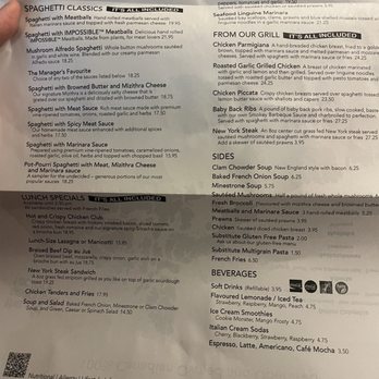 The Old Spaghetti Factory - Menu (Oct 2025) - Italian Near Me - Victoria, British Columbia The Old Spaghetti Factory - Menu (Oct 2025) - Italian Near Me - Victoria, British Columbia