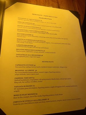 Menu photo 3 Nando Trattoria Manhattan Beach Manhattan Beach, CA Menu photo 3 Nando Trattoria Manhattan Beach Manhattan Beach, CA