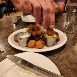 Paul's Place Steakhouse - Fried Mushroom appetizer