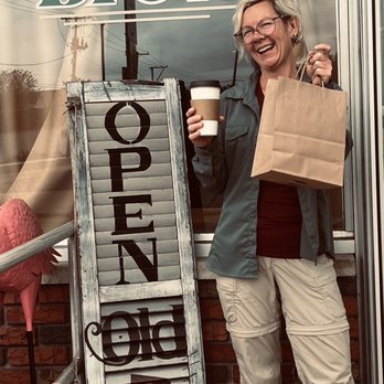 Old Brew - I enjoyed it all - coffee, pastry, and awesome vintage shirt. - Used, Vintage & Consignment Near Me - Blakely, Pennsylvania