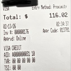 What they charged for a burrito and water