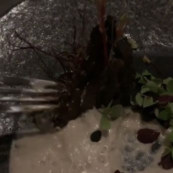 Alinea - Sixth course - really gross looks like poop - New American Near Me - Chicago, Illinois Alinea - Sixth course - really gross looks like poop - New American Near Me - Chicago, Illinois