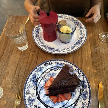 Bianca - Affogato and Grandmas Chocolate Cake - French Near Me - Culver City, California