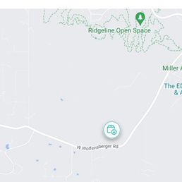 Pin is set off the side of a random road. Nothing around.