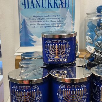 Bath & Body Works - Happy Hanukkah! - Cosmetics & Beauty Supply Near Me - Houston, Texas Bath & Body Works - Happy Hanukkah! - Cosmetics & Beauty Supply Near Me - Houston, Texas
