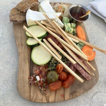 Level 5 Rooftop Restaurant - Charcuterie board was delivered this way - Cocktail Bars Near Me - Albuquerque, New Mexico Level 5 Rooftop Restaurant - Charcuterie board was delivered this way - Cocktail Bars Near Me - Albuquerque, New Mexico