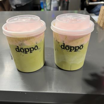 Doppo - Pink matcha - Coffee & Tea Near Me - Falls Church, Virginia