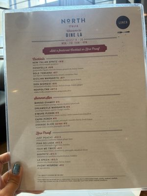 Menu photo 2 North Italia Cerritos, CA