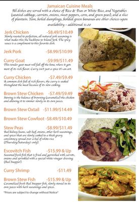 Menu photo 1 Island Jerk Conyers, GA